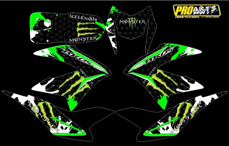ADESIVO PARA BROS 150 2014 MONSTER
